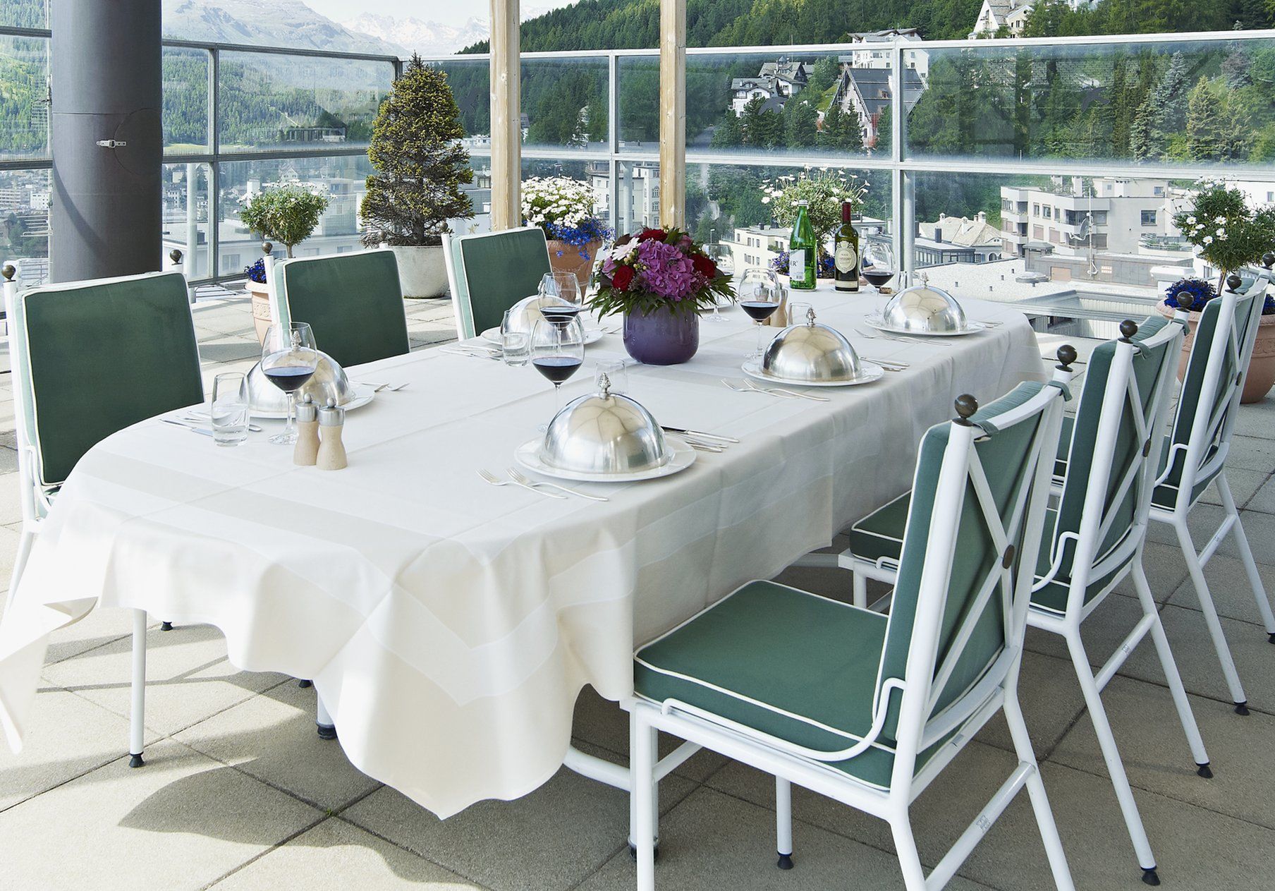 Crystal Hotel Superior St. Moritz Restoran foto